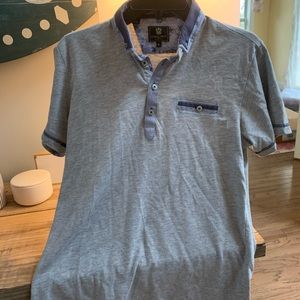 3/$15 Men’s SS polo style top medium